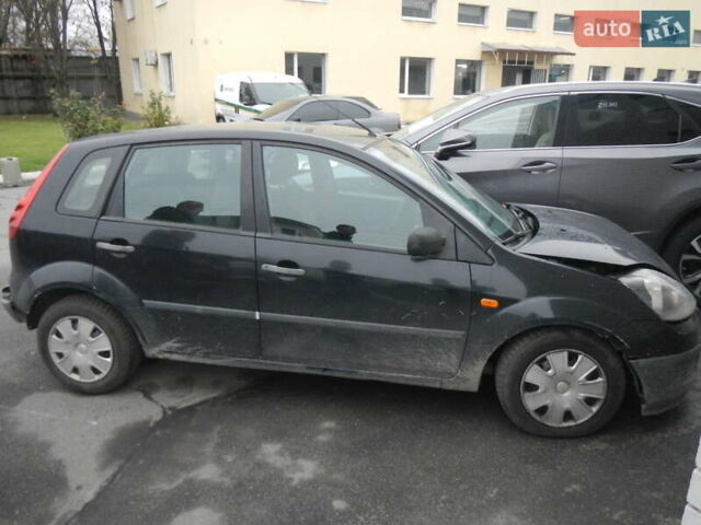 Черный Форд Фиеста, объемом двигателя 1.25 л и пробегом 220 тыс. км за 1600 $, фото 1 на Automoto.ua