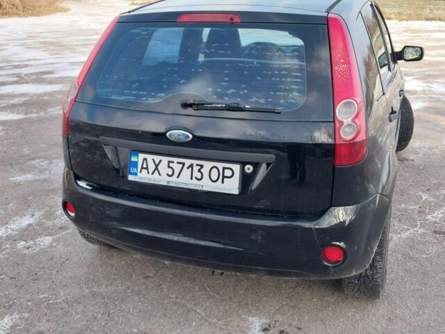 Черный Форд Фиеста, объемом двигателя 1.2 л и пробегом 1 тыс. км за 2900 $, фото 3 на Automoto.ua