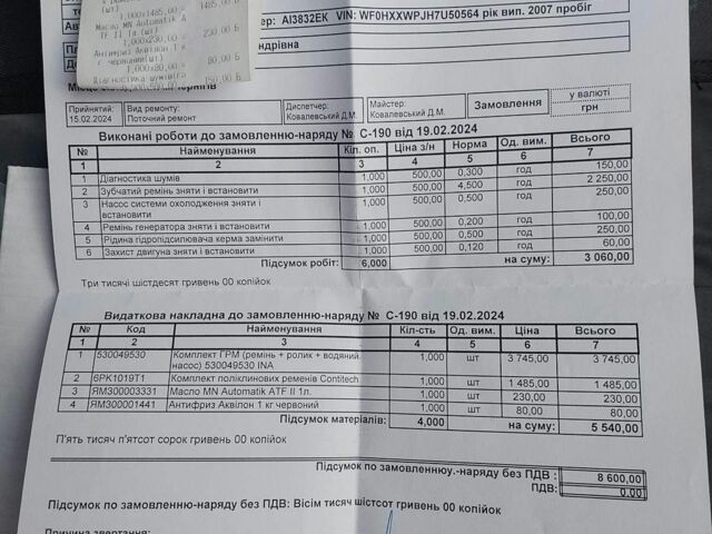 Чорний Форд Фієста, об'ємом двигуна 1.4 л та пробігом 185 тис. км за 3854 $, фото 13 на Automoto.ua