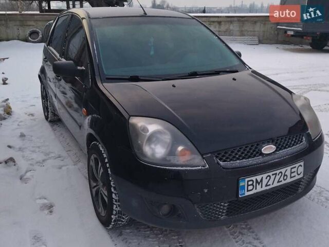 Черный Форд Фиеста, объемом двигателя 1.4 л и пробегом 249 тыс. км за 3400 $, фото 3 на Automoto.ua