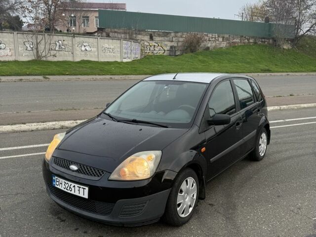 Черный Форд Фиеста, объемом двигателя 1.2 л и пробегом 116 тыс. км за 3800 $, фото 7 на Automoto.ua