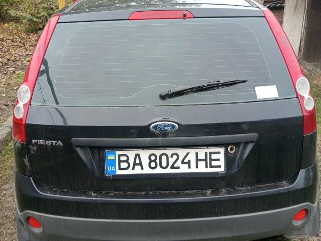 Форд Фієста 2008 у Синельниковом на Automoto.ua Чорний Форд Фієста, об'ємом двигуна 1.2 л та пробігом 225 тис. км за 4300 $, фото 2 на Automoto.ua