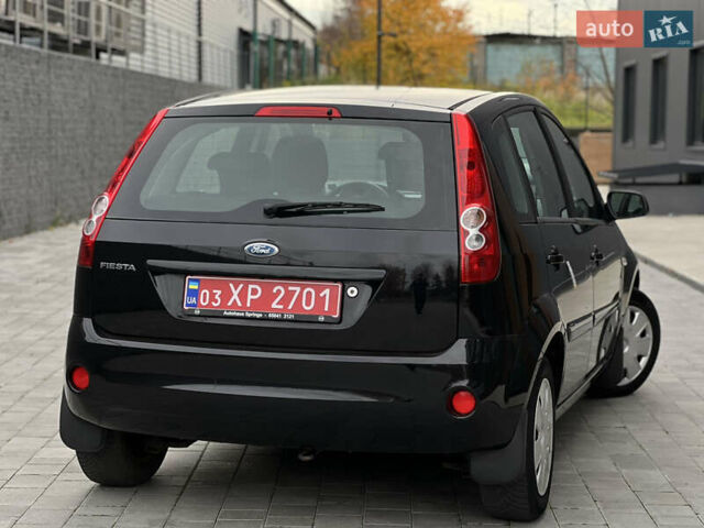 Черный Форд Фиеста, объемом двигателя 1.4 л и пробегом 184 тыс. км за 4750 $, фото 17 на Automoto.ua