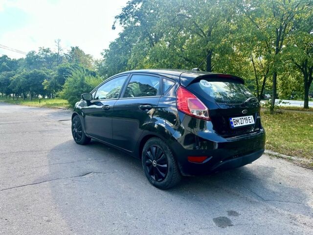 Черный Форд Фиеста, объемом двигателя 1.6 л и пробегом 130 тыс. км за 5100 $, фото 2 на Automoto.ua