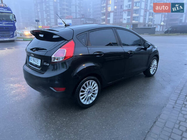 Черный Форд Фиеста, объемом двигателя 1.6 л и пробегом 204 тыс. км за 7350 $, фото 7 на Automoto.ua