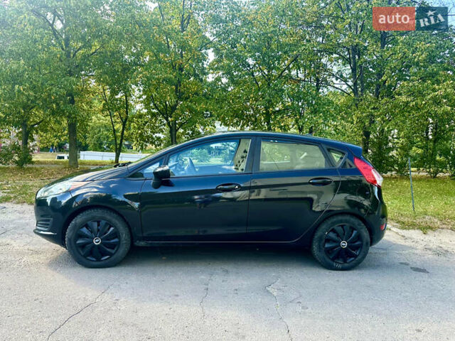 Черный Форд Фиеста, объемом двигателя 1.6 л и пробегом 129 тыс. км за 6100 $, фото 1 на Automoto.ua