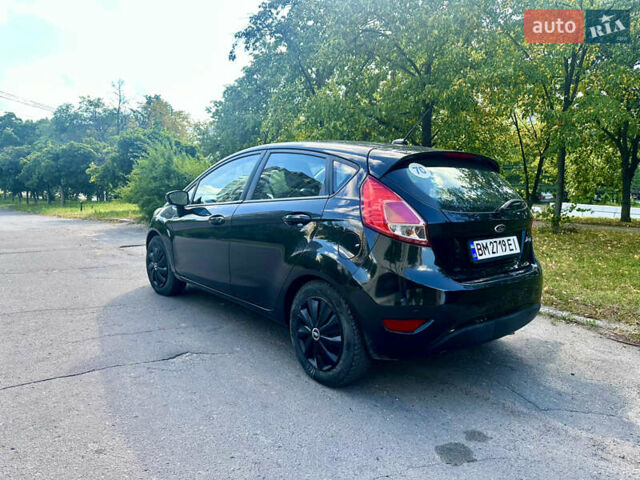 Черный Форд Фиеста, объемом двигателя 1.6 л и пробегом 129 тыс. км за 6100 $, фото 2 на Automoto.ua