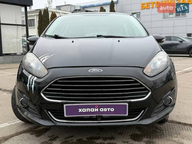 Черный Форд Фиеста, объемом двигателя 1.6 л и пробегом 115 тыс. км за 8800 $, фото 1 на Automoto.ua
