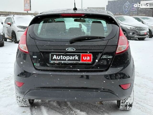 Черный Форд Фиеста, объемом двигателя 1.6 л и пробегом 157 тыс. км за 7490 $, фото 7 на Automoto.ua