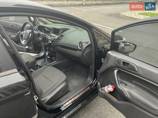 Черный Форд Фиеста, объемом двигателя 1.6 л и пробегом 95 тыс. км за 9600 $, фото 16 на Automoto.ua