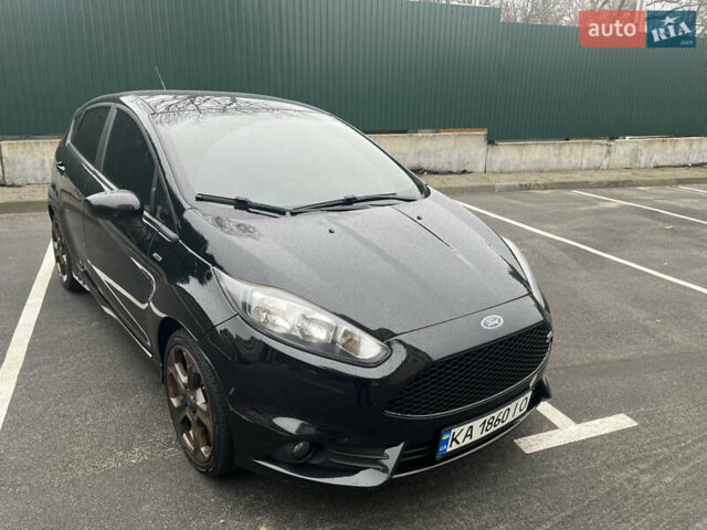 Черный Форд Фиеста, объемом двигателя 1.6 л и пробегом 95 тыс. км за 9600 $, фото 2 на Automoto.ua