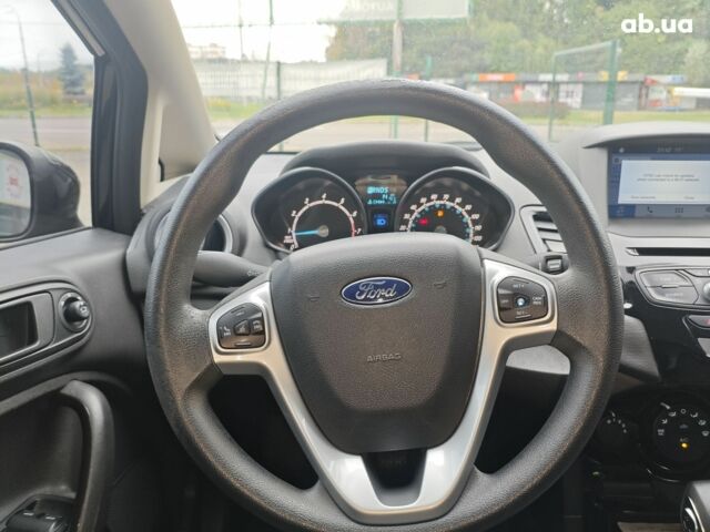 Черный Форд Фиеста, объемом двигателя 1.6 л и пробегом 84 тыс. км за 9500 $, фото 14 на Automoto.ua