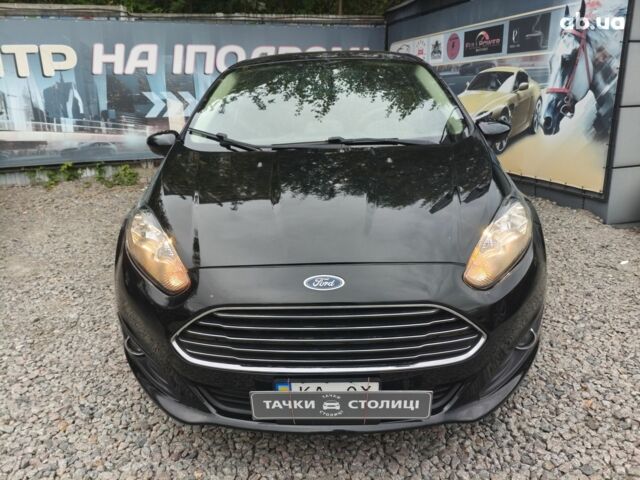 Черный Форд Фиеста, объемом двигателя 1.6 л и пробегом 84 тыс. км за 9500 $, фото 1 на Automoto.ua