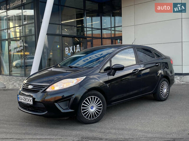 Черный Форд Фиеста, объемом двигателя 1.6 л и пробегом 200 тыс. км за 6900 $, фото 4 на Automoto.ua