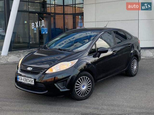 Черный Форд Фиеста, объемом двигателя 1.6 л и пробегом 200 тыс. км за 6950 $, фото 3 на Automoto.ua