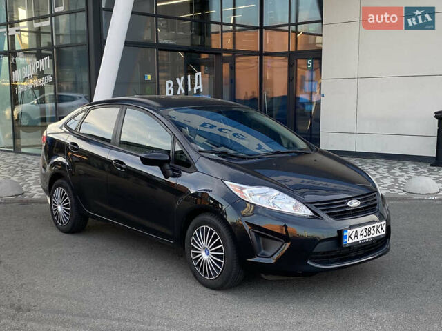 Черный Форд Фиеста, объемом двигателя 1.6 л и пробегом 200 тыс. км за 6900 $, фото 5 на Automoto.ua
