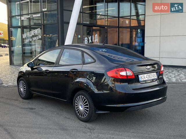 Черный Форд Фиеста, объемом двигателя 1.6 л и пробегом 200 тыс. км за 6950 $, фото 12 на Automoto.ua
