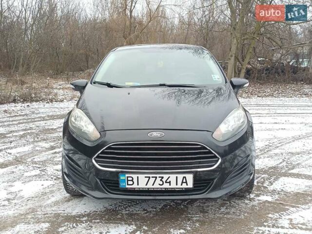 Черный Форд Фиеста, объемом двигателя 1.6 л и пробегом 217 тыс. км за 7700 $, фото 1 на Automoto.ua