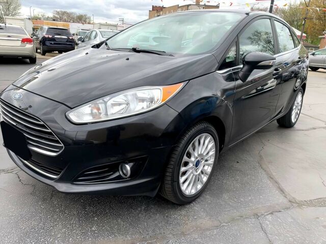 Черный Форд Фиеста, объемом двигателя 1.6 л и пробегом 77 тыс. км за 4500 $, фото 2 на Automoto.ua