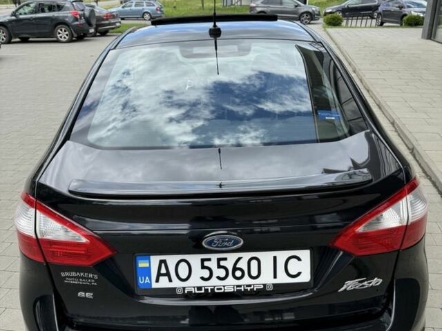 Черный Форд Фиеста, объемом двигателя 1.6 л и пробегом 180 тыс. км за 7999 $, фото 18 на Automoto.ua