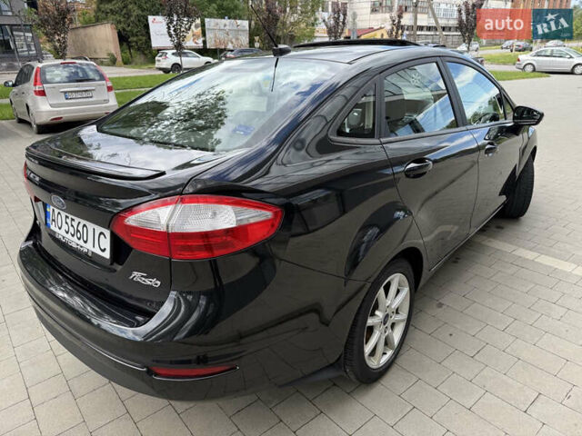 Черный Форд Фиеста, объемом двигателя 1.6 л и пробегом 180 тыс. км за 8300 $, фото 9 на Automoto.ua