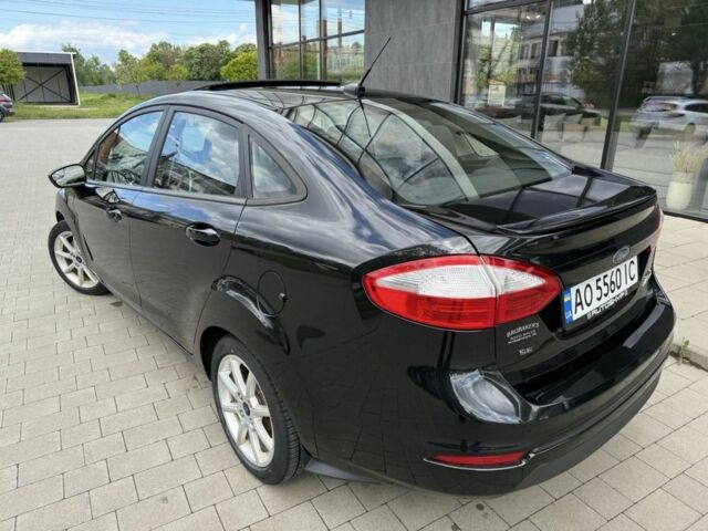 Черный Форд Фиеста, объемом двигателя 1.6 л и пробегом 180 тыс. км за 7999 $, фото 16 на Automoto.ua