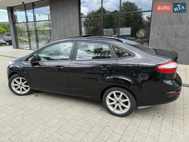 Черный Форд Фиеста, объемом двигателя 1.6 л и пробегом 180 тыс. км за 8300 $, фото 7 на Automoto.ua