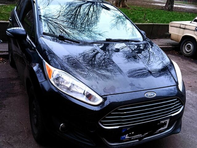 Черный Форд Фиеста, объемом двигателя 1.6 л и пробегом 178 тыс. км за 8500 $, фото 5 на Automoto.ua