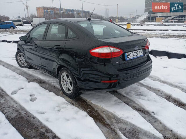 Черный Форд Фиеста, объемом двигателя 1.6 л и пробегом 80 тыс. км за 8000 $, фото 3 на Automoto.ua