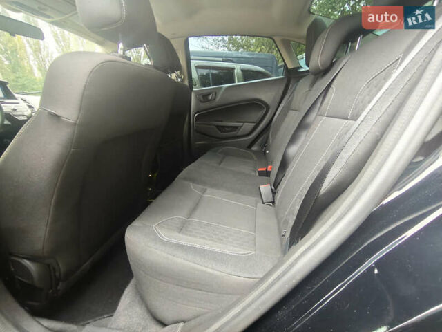 Черный Форд Фиеста, объемом двигателя 1.6 л и пробегом 84 тыс. км за 8100 $, фото 12 на Automoto.ua