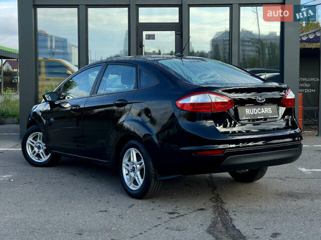 Черный Форд Фиеста, объемом двигателя 1.6 л и пробегом 63 тыс. км за 8399 $, фото 3 на Automoto.ua