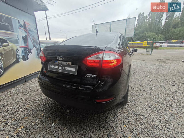 Черный Форд Фиеста, объемом двигателя 1.6 л и пробегом 84 тыс. км за 9500 $, фото 5 на Automoto.ua
