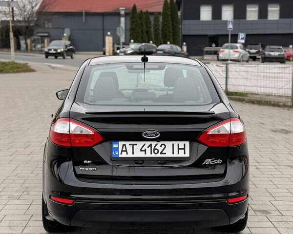 Черный Форд Фиеста, объемом двигателя 1.6 л и пробегом 77 тыс. км за 9500 $, фото 3 на Automoto.ua