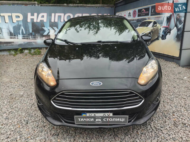 Черный Форд Фиеста, объемом двигателя 1.6 л и пробегом 84 тыс. км за 9500 $, фото 1 на Automoto.ua