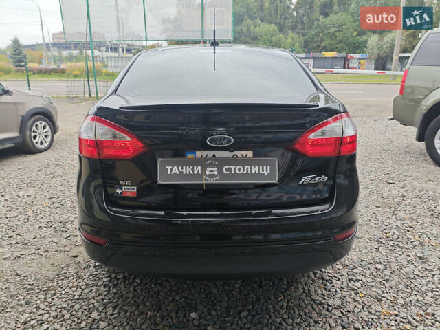 Черный Форд Фиеста, объемом двигателя 1.6 л и пробегом 84 тыс. км за 8100 $, фото 6 на Automoto.ua
