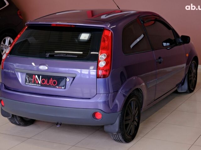 Фиолетовый Форд Фиеста, объемом двигателя 1.4 л и пробегом 144 тыс. км за 4900 $, фото 5 на Automoto.ua