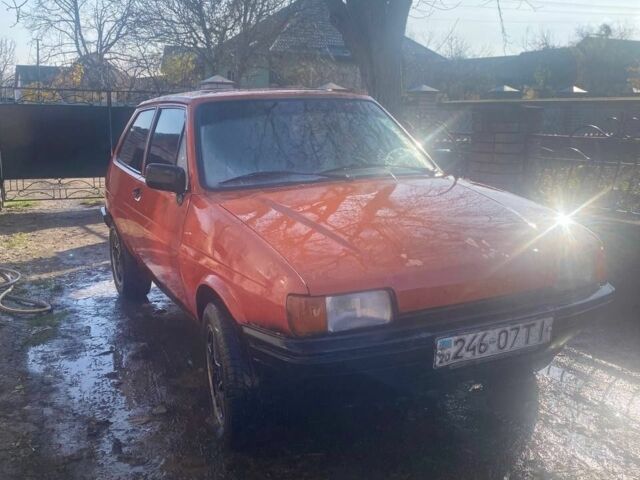 Красный Форд Фиеста, объемом двигателя 1.6 л и пробегом 1000 тыс. км за 595 $, фото 1 на Automoto.ua