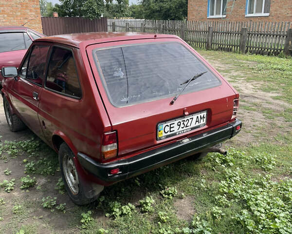 Красный Форд Фиеста, объемом двигателя 1.6 л и пробегом 62 тыс. км за 950 $, фото 3 на Automoto.ua