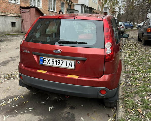 Червоний Форд Фієста, об'ємом двигуна 1.25 л та пробігом 230 тис. км за 3100 $, фото 9 на Automoto.ua