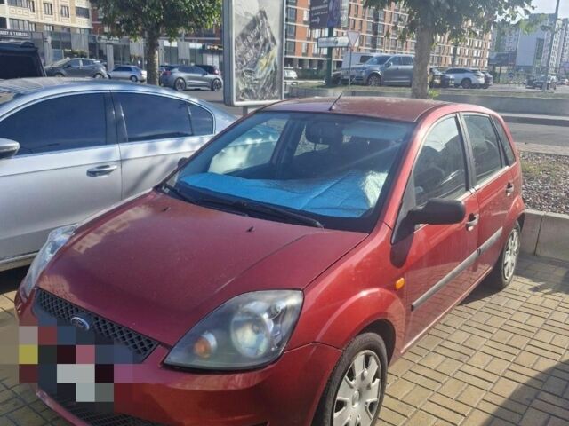 Форд Фиеста 2006 в Вишневом на Automoto.ua Красный Форд Фиеста, объемом двигателя 1.24 л и пробегом 347 тыс. км за 3250 $, фото 2 на Automoto.ua