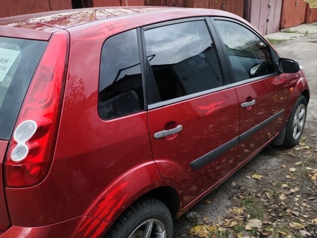 Форд Фиеста 2008 в Броварах на Automoto.ua Красный Форд Фиеста, объемом двигателя 1.4 л и пробегом 134 тыс. км за 4300 $, фото 3 на Automoto.ua