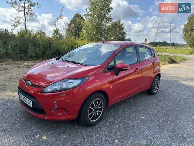 Красный Форд Фиеста, объемом двигателя 1.24 л и пробегом 91 тыс. км за 5600 $, фото 11 на Automoto.ua