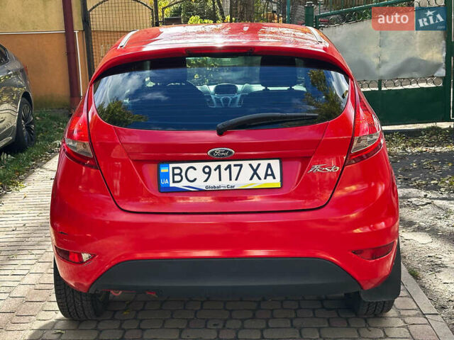 Форд Фиеста 2011 в Львове на Automoto.ua Красный Форд Фиеста, объемом двигателя 1.39 л и пробегом 118 тыс. км за 6800 $, фото 6 на Automoto.ua