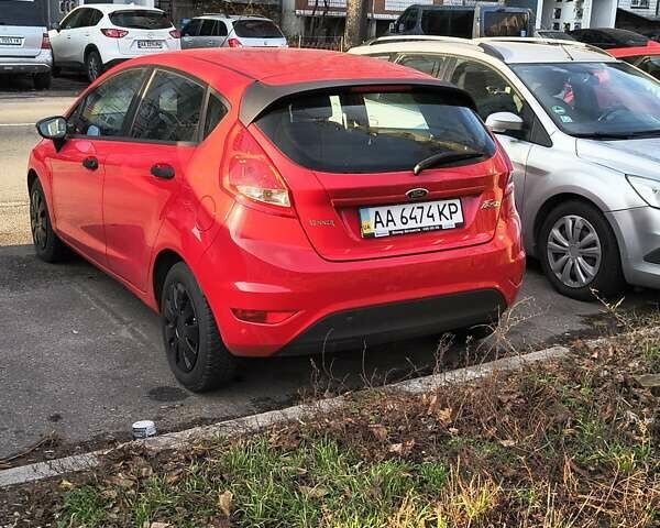 Красный Форд Фиеста, объемом двигателя 1.25 л и пробегом 227 тыс. км за 4750 $, фото 3 на Automoto.ua