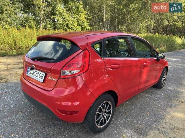 Красный Форд Фиеста, объемом двигателя 1.24 л и пробегом 91 тыс. км за 5600 $, фото 15 на Automoto.ua