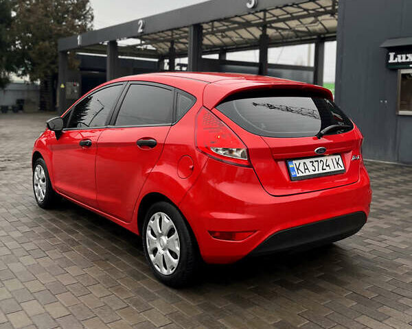 Красный Форд Фиеста, объемом двигателя 1.25 л и пробегом 213 тыс. км за 4850 $, фото 4 на Automoto.ua