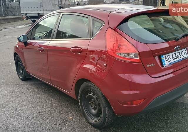 Красный Форд Фиеста, объемом двигателя 1.39 л и пробегом 118 тыс. км за 7000 $, фото 7 на Automoto.ua