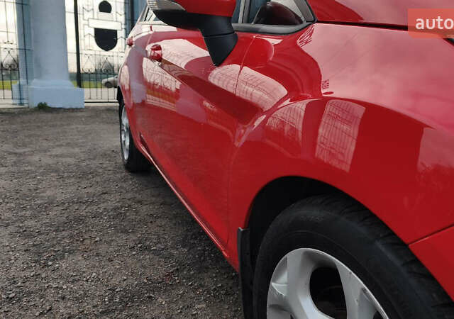 Красный Форд Фиеста, объемом двигателя 1.4 л и пробегом 193 тыс. км за 7500 $, фото 13 на Automoto.ua