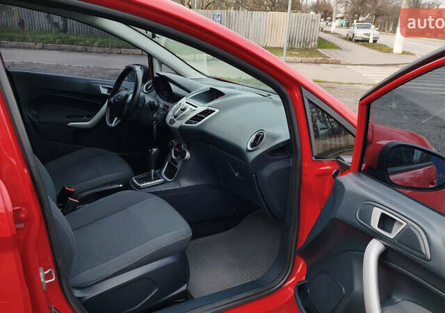 Красный Форд Фиеста, объемом двигателя 1.4 л и пробегом 193 тыс. км за 7500 $, фото 26 на Automoto.ua