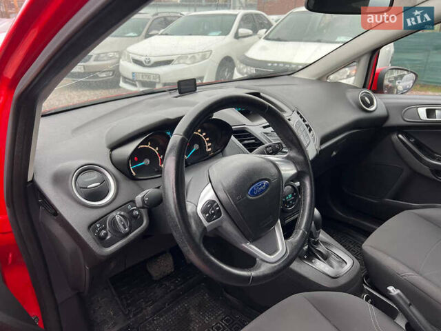 Червоний Форд Фієста, об'ємом двигуна 1.6 л та пробігом 59 тис. км за 8300 $, фото 16 на Automoto.ua